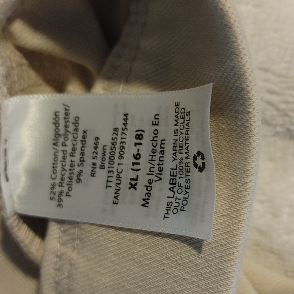 Time & True beige pull on pants. XL Never worn - Picture 10 of 10